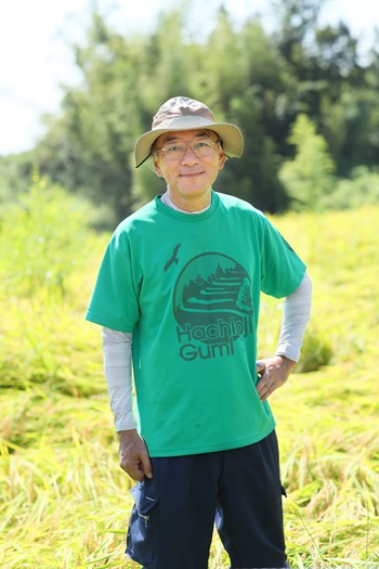 仰木自然文化庭園構想 八王寺組 会長 上坂 雅彦さんを訪ねて